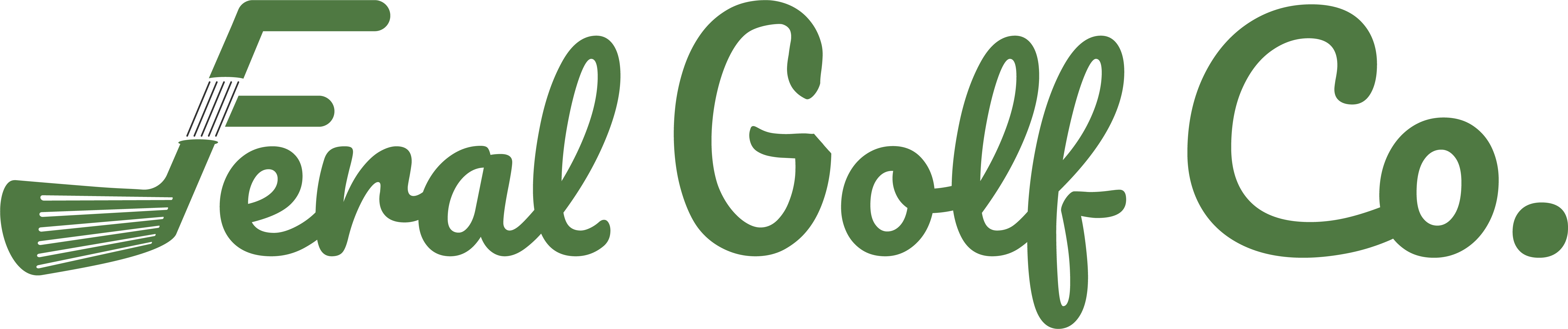 Feral Golf Co. logo